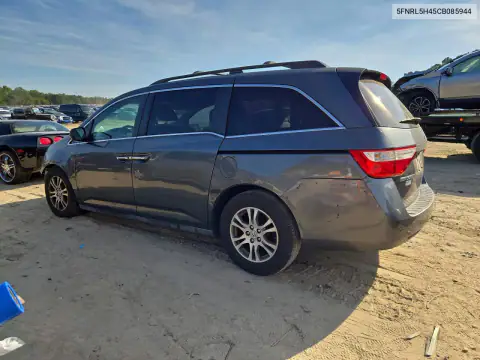 5FNRL5H45CB085944 — 2012 Honda Odyssey, photo 2 from Copart, Front end