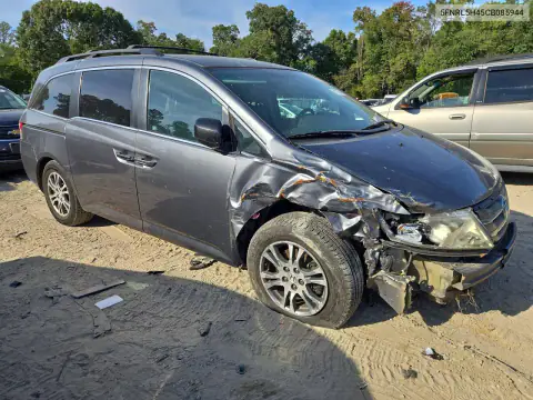5FNRL5H45CB085944 — 2012 Honda Odyssey, photo 4 from Copart, Front end