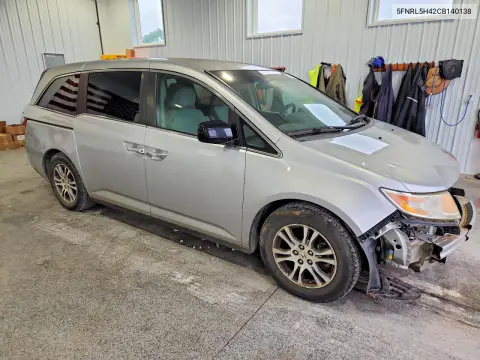 2012 Honda Odyssey Ex VIN 5FNRL5H42CB140138 фото 4