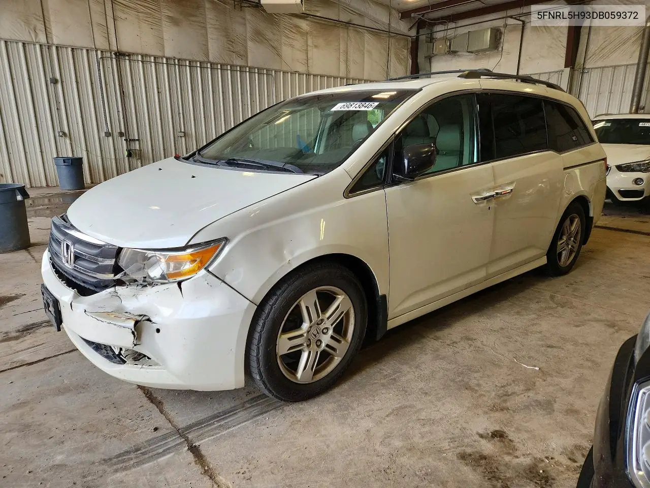 2013 Honda Odyssey Touring VIN 5FNRL5H93DB059372 фото 1