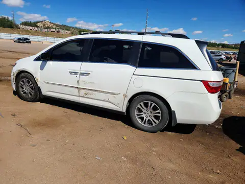2013 HONDA ODYSSEY VIN 5FNRL5H63DB020562 фото 2