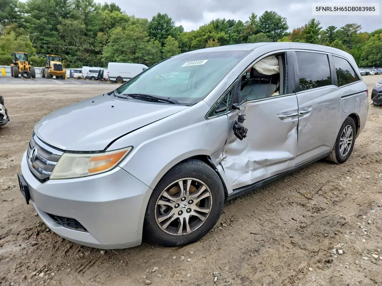 2013 Honda Odyssey Exl VIN 5FNRL5H65DB083985 фото 1