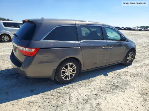 2013 Honda Odyssey Exl VIN 5FNRL5H69DB079230 фото 3