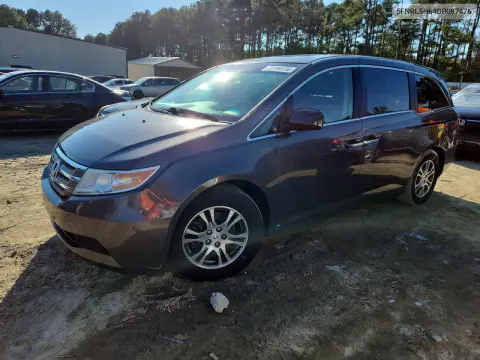 2013 Honda Odyssey Exl VIN 5FNRL5H64DB087476 фото 1