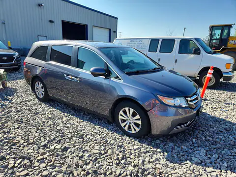 2014 HONDA ODYSSEY VIN 5FNRL5H62EB075280 фото 4