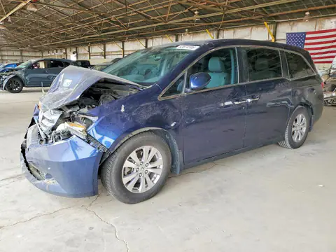 5FNRL5H61EB137106 — 2014 Honda Odyssey, Передняя часть (Front End), фото до ремонта