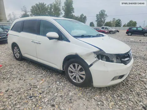 2014 Honda Odyssey Exl VIN 5FNRL5H69EB134048 фото 4