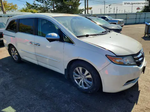 2014 Honda Odyssey Exl VIN 5FNRL5H60EB076900 фото 4
