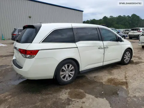2014 Honda Odyssey Exl VIN 5FNRL5H68EB034782 фото 3