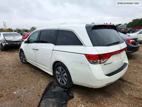 5FNRL5H9XEB113851 — 2014 Honda Odyssey, фото 2 с аукциона Copart, Передняя часть