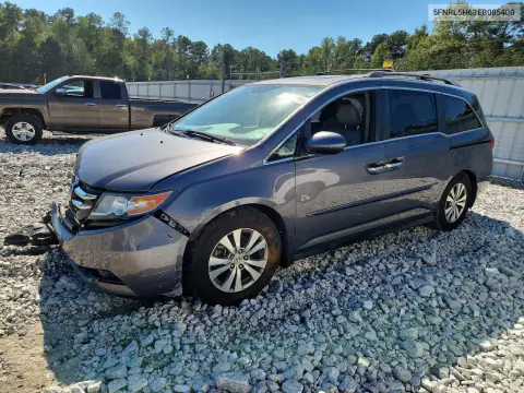 5FNRL5H63EB085400 — 2014 Honda Odyssey, Передняя часть, фото до ремонта