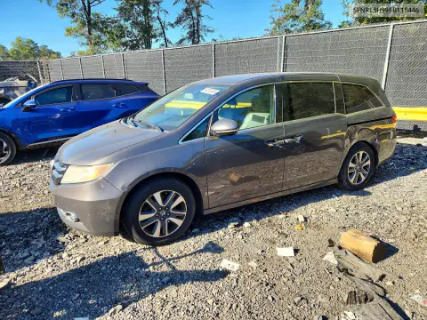 2015 Honda Odyssey Touring VIN 5FNRL5H99FB115446 фото 1