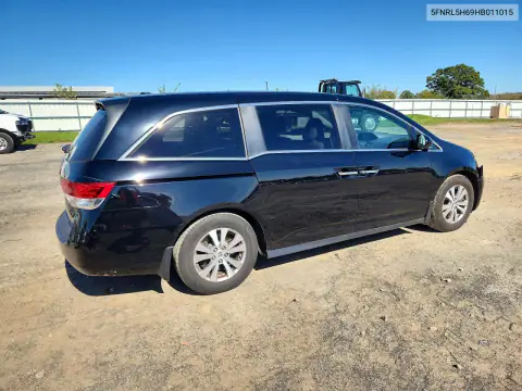 5FNRL5H69HB011015 — 2017 Honda Odyssey, foto 3 de Copart 20.10.2026, Parte delantera