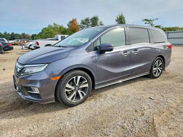 5FNRL6H97JB057707 — 2018 Honda Odyssey, Задняя часть (Rear End), фото до ремонта