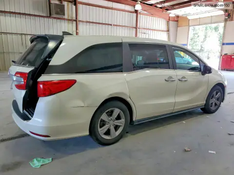 5FNRL6H78JB049100 — 2018 Honda Odyssey, фото 3 з Copart, Задня частина