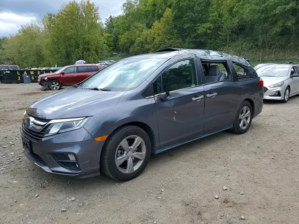 5FNRL6H79JB078993 Honda Odyssey 2018 — uszkodzenie Dachowanie, zdjęcie przed naprawą