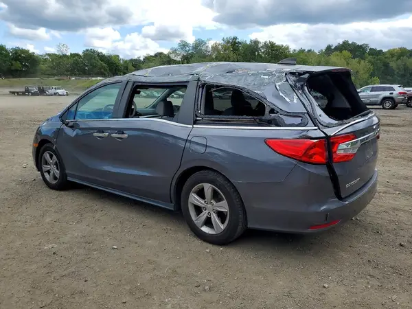 5FNRL6H79JB078993 — 2018 Honda Odyssey, zdjęcie 2 z Copart, Dachowanie