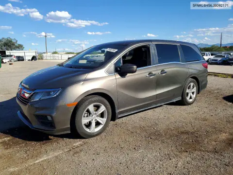 2018 Honda Odyssey Ex VIN 5FNRL6H56JB092171 фото 1