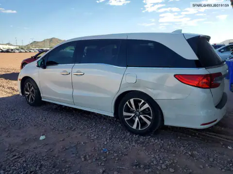 5FNRL6H9XJB019159 — 2018 Honda Odyssey, фото 2 с аукциона Copart 20.10.2026, Задняя часть