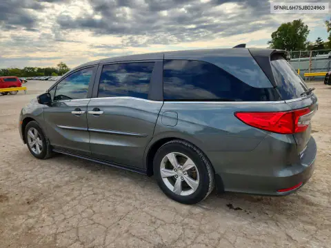 5FNRL6H75JB024963 — 2018 Honda Odyssey, foto 2 de Copart, Lateral