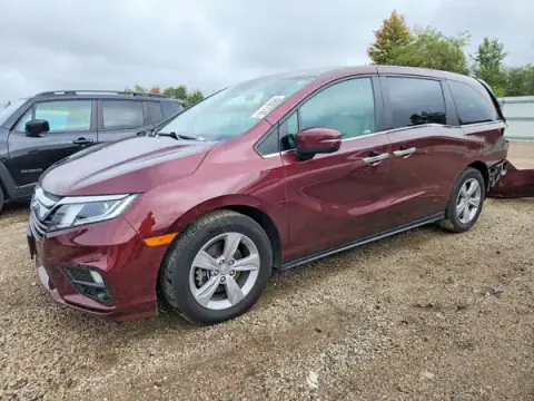 5FNRL6H79KB002059 — 2019 Honda Odyssey, Parte trasera (Rear End), fotos antes de reparar