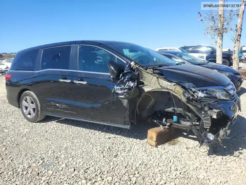 5FNRL6H70KB132781 — 2019 Honda Odyssey, zdjęcie 4 z Copart, Przód