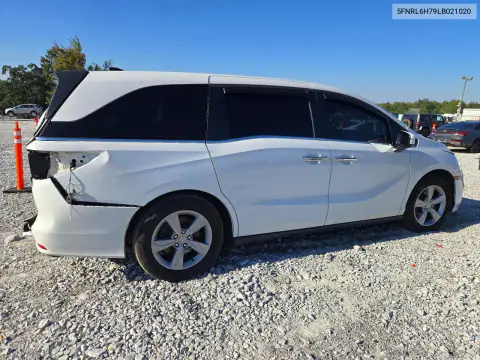 5FNRL6H79LB021020 — 2020 Honda Odyssey, photo 3 from Copart, Rear end