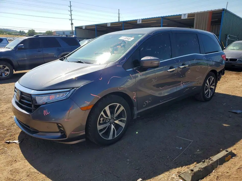 2021 Honda Odyssey VIN 5FNRL6H8XMB033963 фото 1