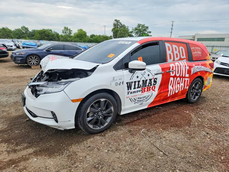 5FNRL6H90MB005968 Honda Odyssey 2021 — повреждение Передняя часть, фото до ремонта