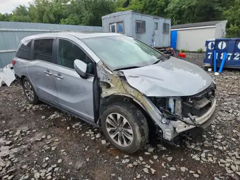 5FNRL6H79MB030897 — 2021 Honda Odyssey, фото 4 з Copart 22.10.2026, Передня частина