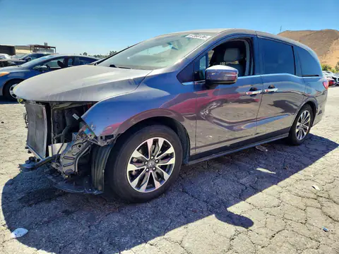 5FNRL6H76MB004340 — 2021 Honda Odyssey, Передняя часть (Front End), фото до ремонта