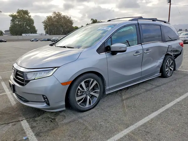 5FNRL6H89MB000792 — 2021 Honda Odyssey, Задняя часть (Rear End), фото до ремонта