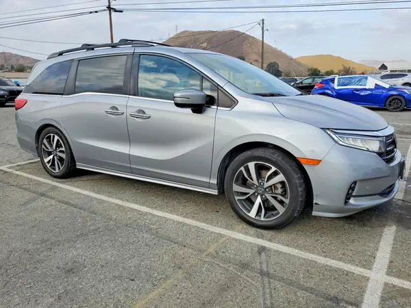 5FNRL6H89MB000792 — 2021 Honda Odyssey, фото 4 с аукциона Copart, Задняя часть
