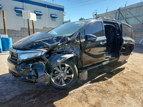5FNRL6H95NB025151 — 2022 Honda Odyssey, წინა ნაწილი (Front End), ფოტოები შეკეთებამდე