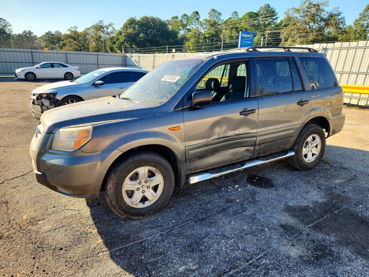 2007 Honda Pilot Lx VIN 5FNYF281X7B007141 фото 1