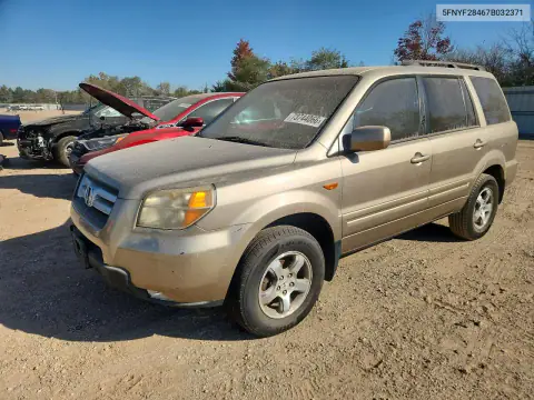5FNYF28467B032371 — 2007 Honda Pilot, Normal wear, before-repair photos