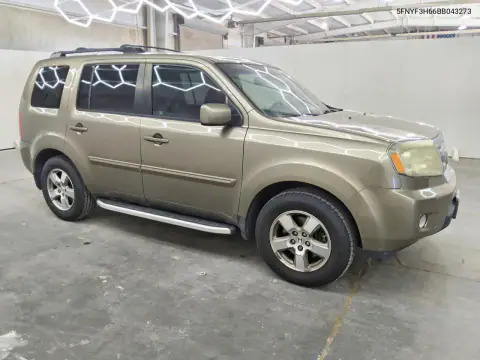 5FNYF3H66BB043273 — 2011 Honda Pilot, photo 4 from Copart 15.10.2026, Normal wear
