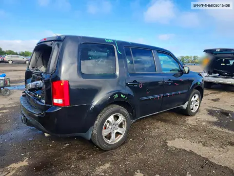 2012 Honda Pilot Exl VIN 5FNYF4H68CB046408 фото 3
