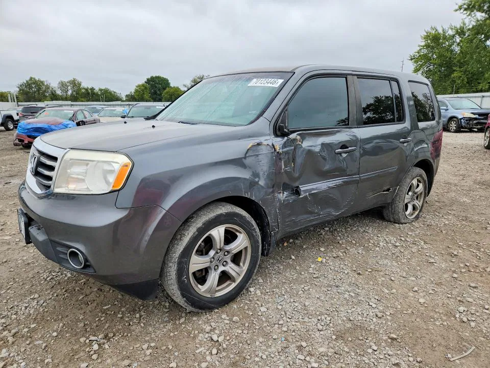 2012 HONDA PILOT VIN 5FNYF3H76CB040268 фото 1