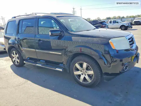 2012 Honda Pilot Touring VIN 5FNYF4H93CB073123 фото 4