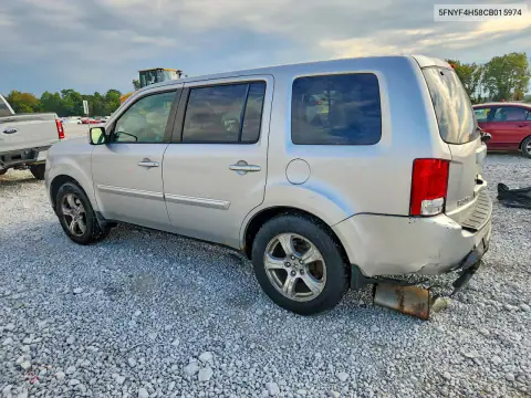 5FNYF4H58CB015974 — 2012 Honda Pilot, photo 2 from Copart 23.10.2026, Rear end