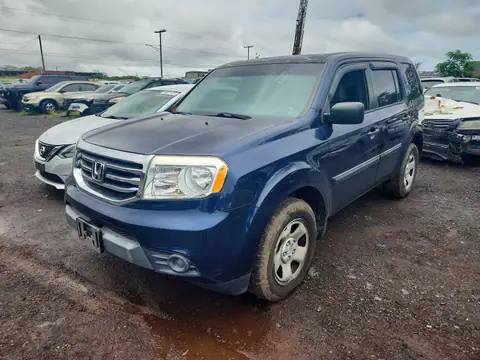 5FNYF4H24EB039696 — 2014 Honda Pilot, Задня частина (Rear End), фото до ремонту