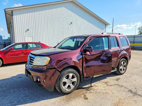 5FNYF4H5XEB022539 — 2014 Honda Pilot, Передняя часть (Front End), фото до ремонта