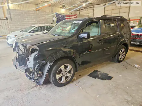 5FNYF4H75EB021798 — 2014 Honda Pilot, Передняя часть, фото до ремонта