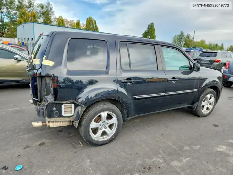 2014 Honda Pilot Exl VIN 5FNYF4H5XEB049773 фото 3