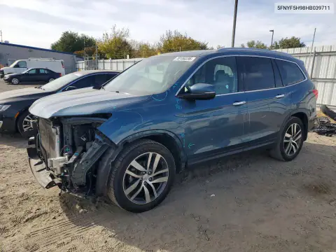 5FNYF5H98HB039711 — 2017 Honda Pilot, Front end (Front End), before-repair photos