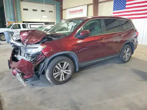 5FNYF6H51JB041664 — 2018 Honda Pilot, Przód (Front End), zdjęć przed naprawą