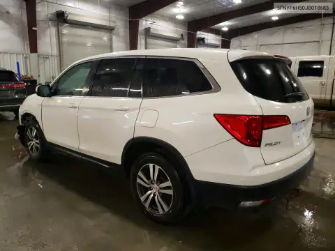5FNYF6H50JB018683 — 2018 Honda Pilot, фото 2 з Copart, Передня частина