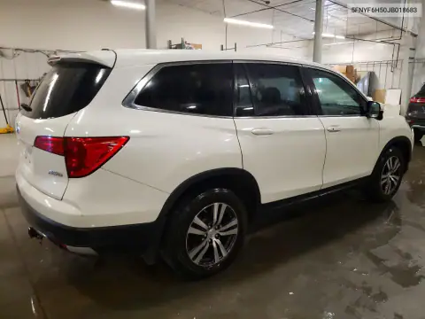 5FNYF6H50JB018683 — 2018 Honda Pilot, фото 3 з Copart, Передня частина