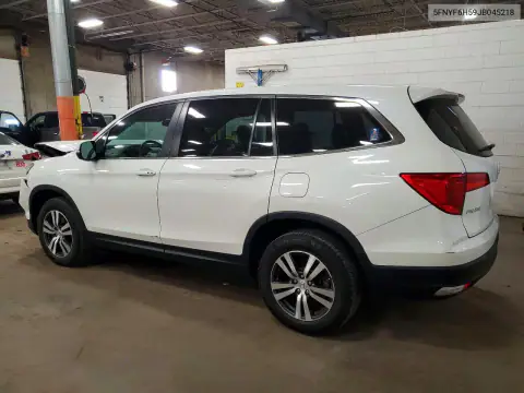 5FNYF6H59JB045218 — 2018 Honda Pilot, zdjęcie 2 z Copart 15.10.2026, Przód
